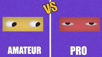 Amateur VS PRO - Dynamic Eye Animation - After Effects Tutorials