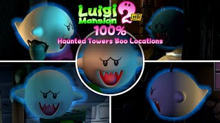 Luigis Mansion 2 HD 100% Walkthrough – Haunted Towers Boo Locations