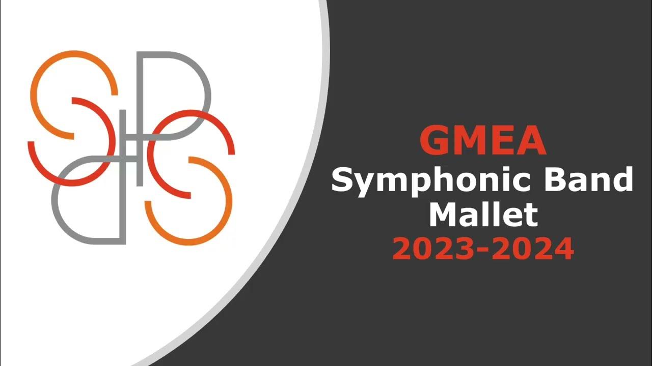 Mallets Symphonic Band Etudes GMEA 2023 2024 All State Band YouTube