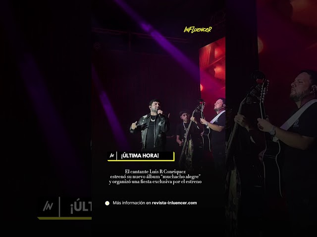 Estrena nuevo álbum Luis R