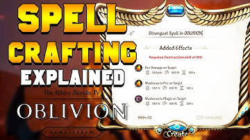 The BEST Way To Make BROKEN Spells in Oblivion Remastered