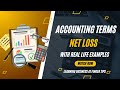 NET LOSS | ACCOUNTING TERM | ACCOUNTS | BUSINESS | COMMERCE | FINANCIAL MANAGEMENT | PROFZ