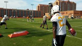 Tennessee RBs at Spring Practice 2