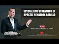 LIVING LIKE JESUS SPECIAL LIVE STREAMING (MAY 1, 2020) "Life And Death Is In Your Mouth"