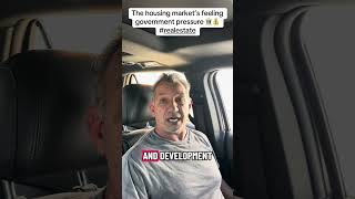 The housing market’s feeling government pressure 🏛️💰#realestate