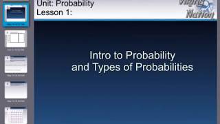 Intro to Probability