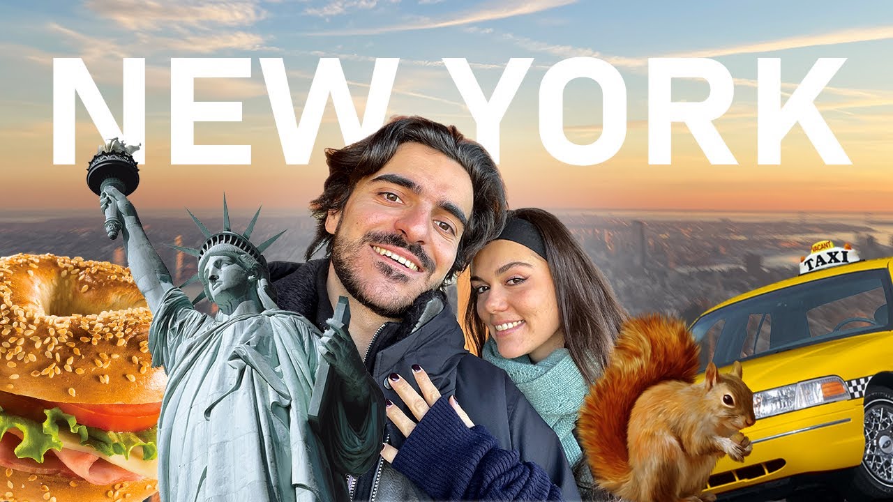 VLOG New York City 🍎​ Times Square, Brooklyn Bridge, bons plans et bagels !