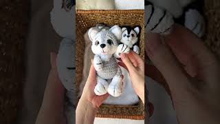 Crochet Husky pattern | Crochet dog pattern | Amigurumi | Хаски крючком
