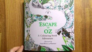 Escape to Oz - A colouring-book adventure