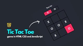 Tic Tac Toe using Html CSS and JavaScript   |    step by step tutorial  #webdevelopment