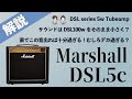 【音検証】 Marshall DSL5c
