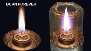 How to make the strangest oil lamp! Burn forever, odorless, smokeless How to make the strangest oil lamp! Burn forever, odorless, smokeless