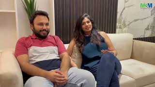 Mrs. & Mr. Abhishek Nakra sharing their CRM Lounge Experience | Happiness At M3M