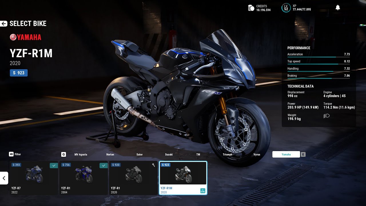 RIDE 5 | Yamaha YZF-R1M 2020 Customize Gameplay 2024 - YouTube