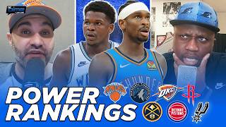 NBA Power Rankings Thunder are BACK Wolves are DANGEROUS The Dime With Josh and Kwab