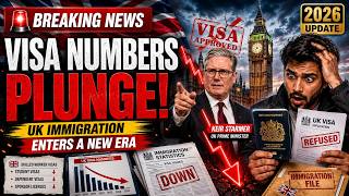🚨 UK Immigration Enters a New Era | Visa Numbers Hit Record Lows | 2026 UK Update Explained