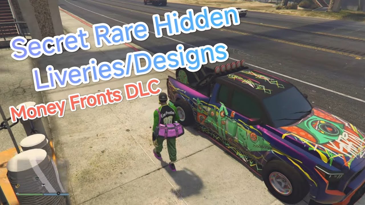 Money Fronts DLC 2025 Rare Hidden Liveries Designs GTA 5 Online 