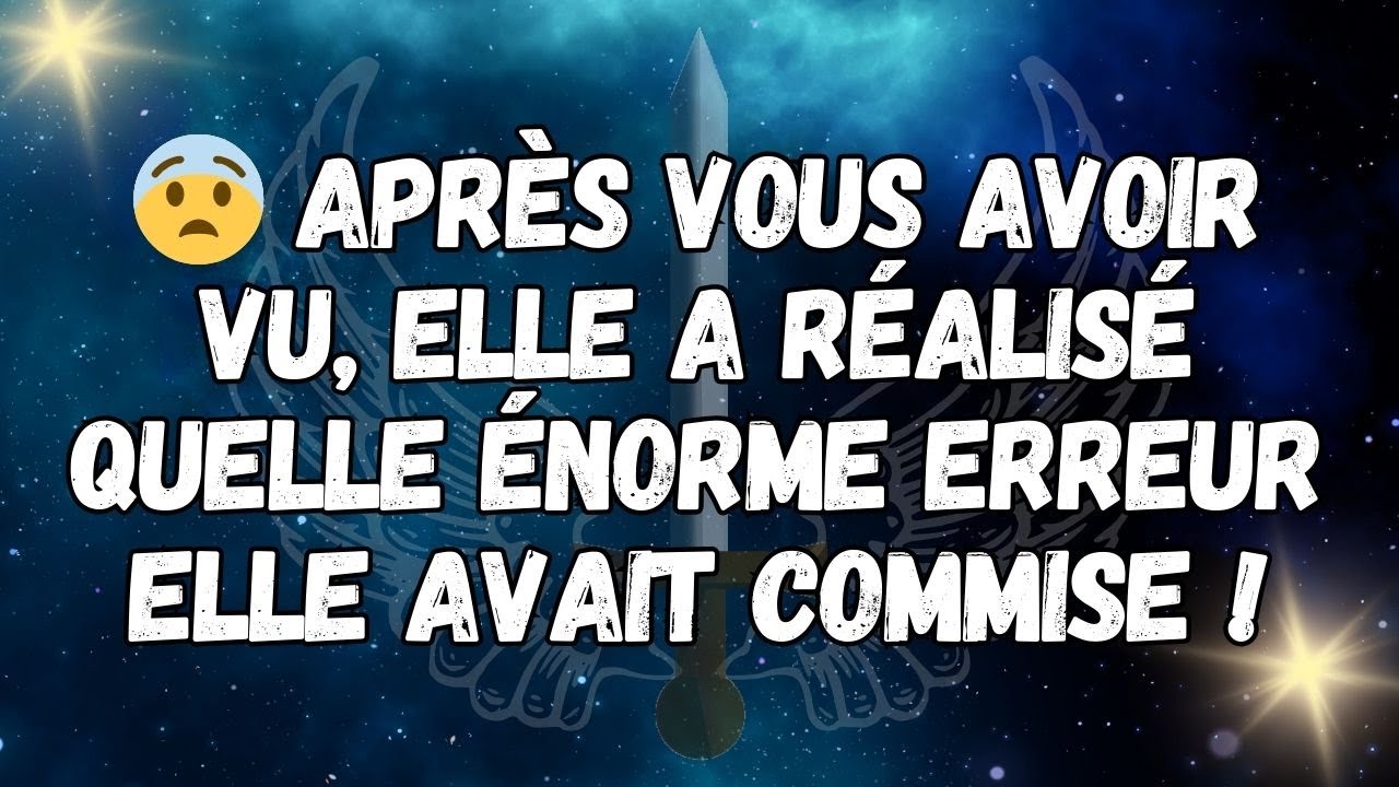 Apr s Vous Avoir Vu Elle A R alis Quelle norme Erreur Elle Avait apr-s-vous-avoir-vu-elle-a-r-alis-quelle-norme-erreur-elle-avait