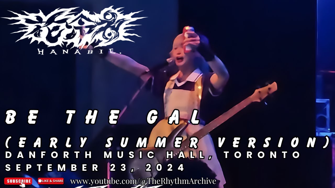 Hanabie | "Be The Gal (Early Summer Version)" Live! | Danforth Music Hall | Toronto | Sept 23, 2024