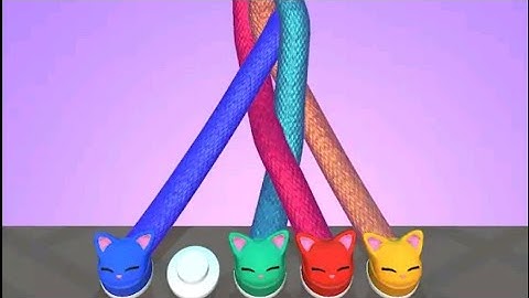 Tangle Master 3D - Walkthrough Gameplay (Android, iOS) All Levels Gameplay