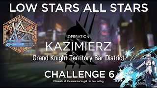 Arknights CC#8 Challenge 6 Guide Low Stars All Stars Arknights CC#8 Challenge 6 Guide Low Stars All Stars