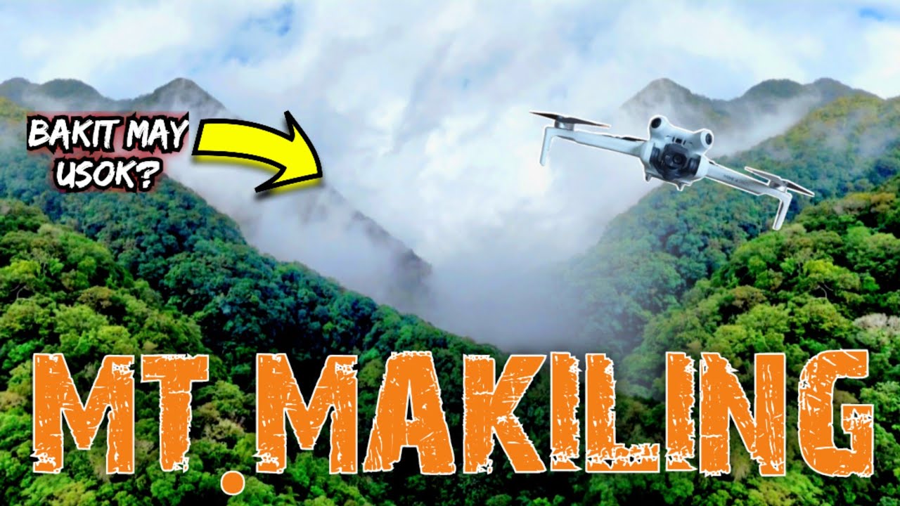 ITO PALA ANG ITSURA NG IBABAW NG BUNDOK MAKILING. NAKAKAMANGHA.