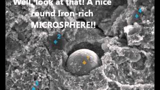 Burning Painted Steel Beams, Making Iron-Rich Microspheres!
