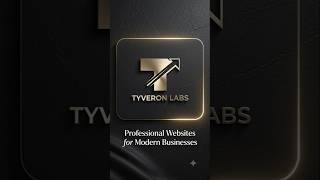 DMs us on Instagram for more information #tyveronlabs #business #morden #premium #websites