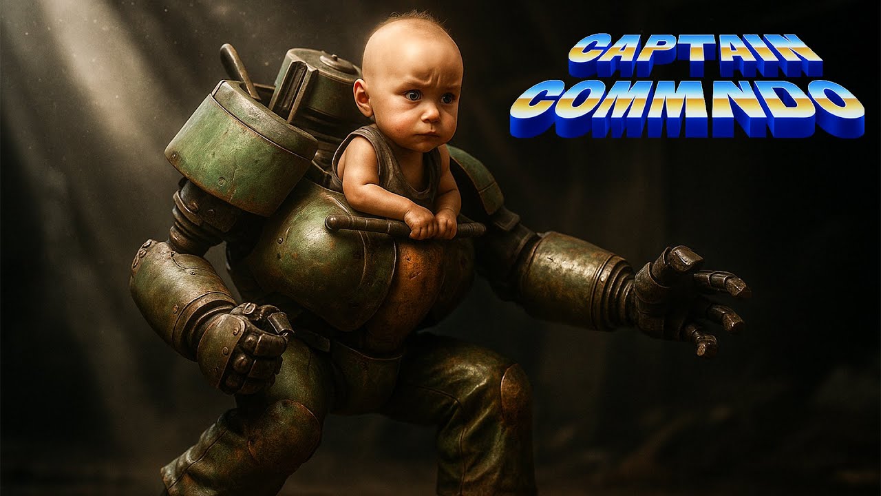 Captain Commando: All Characters Reimagined in Real Life with AI - YouTube