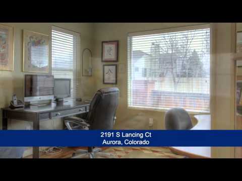 2191 S Lancing Ct, Aurora, CO home video tour