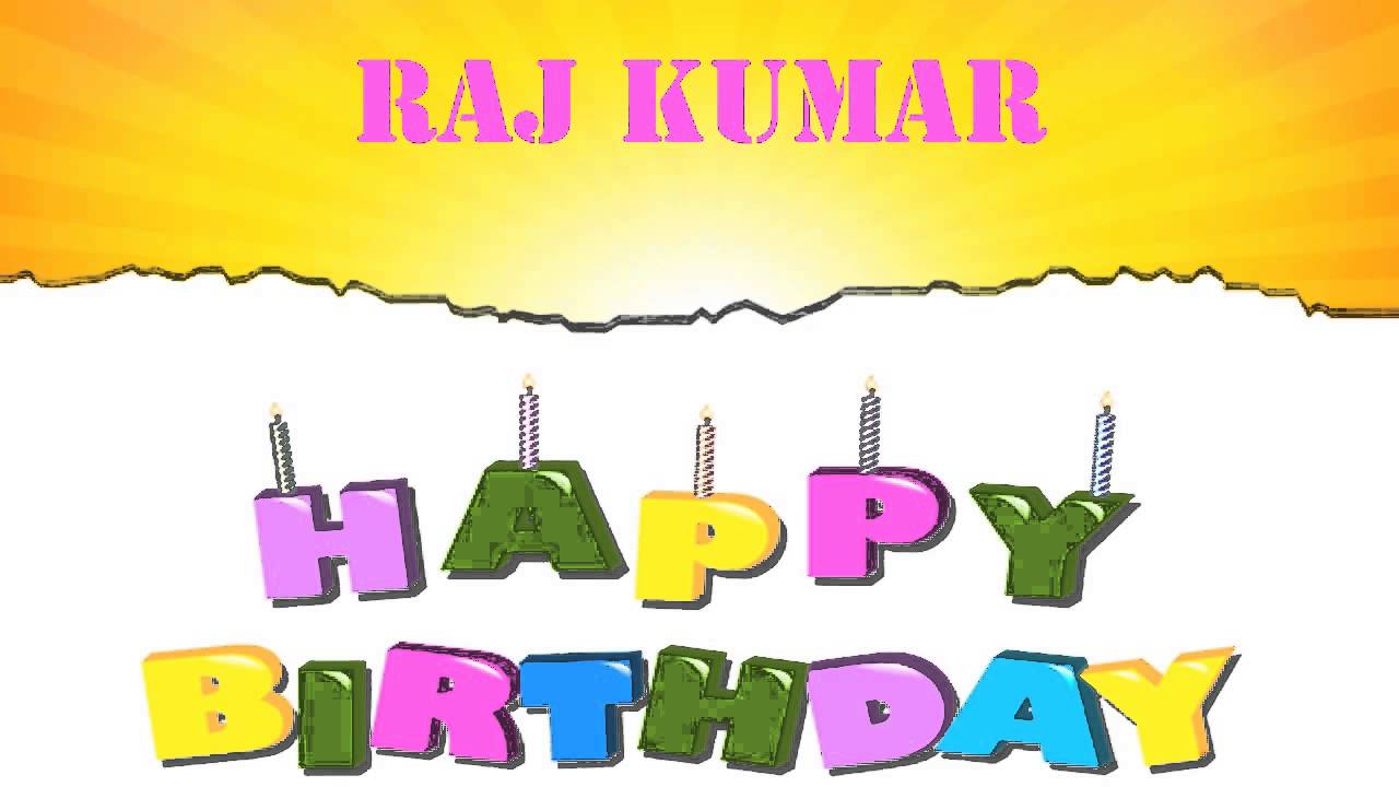 RajKumar Wishes & Mensajes - Happy Birthday - YouTube