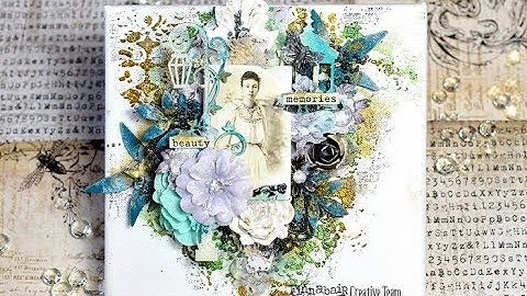 Mixed Media canvas by Olga Bielska