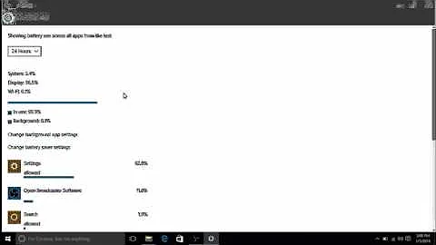 How to Change Battery and Battery Saver Settings in Windows 10