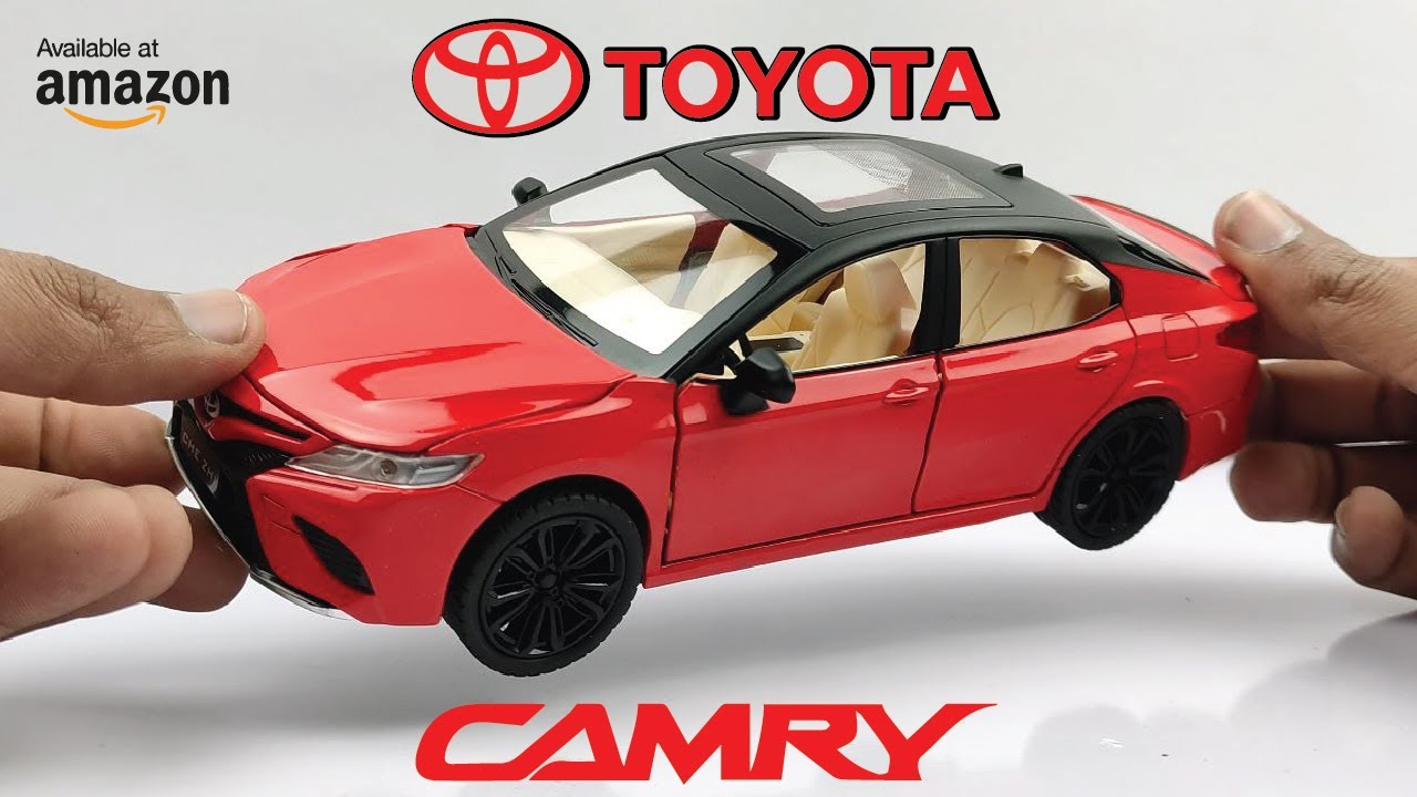 Diecast Model Car Toyota Camry Scale 1/24 Unboxing Of Toyota Camry