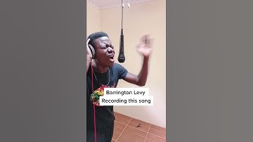 Thumbnail of Barrington Levy in Studio #shorts
