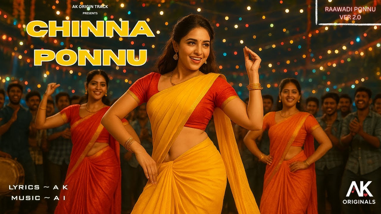 Chinna😜Ponnu (Raawadi💃Ponnu 2.0 Ver) - Official Album Lyric Song Video | A K Origin Track | 