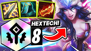 MACHINE GUN SIVIR w/ 8 HEXTECH! (BROKEN) - TFT SET 6.5 Guide Teamfight Tactics Best Meta Ranked Comp