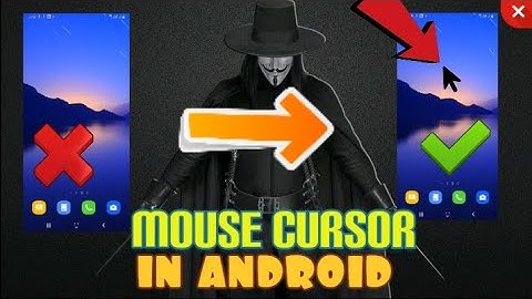 how to get mouse cursor on android like me  (EXPLAINED) In (HINDI)