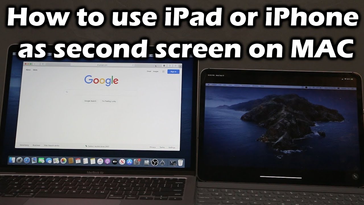 Update New How to use iPad or iPhone as second screen on MAC