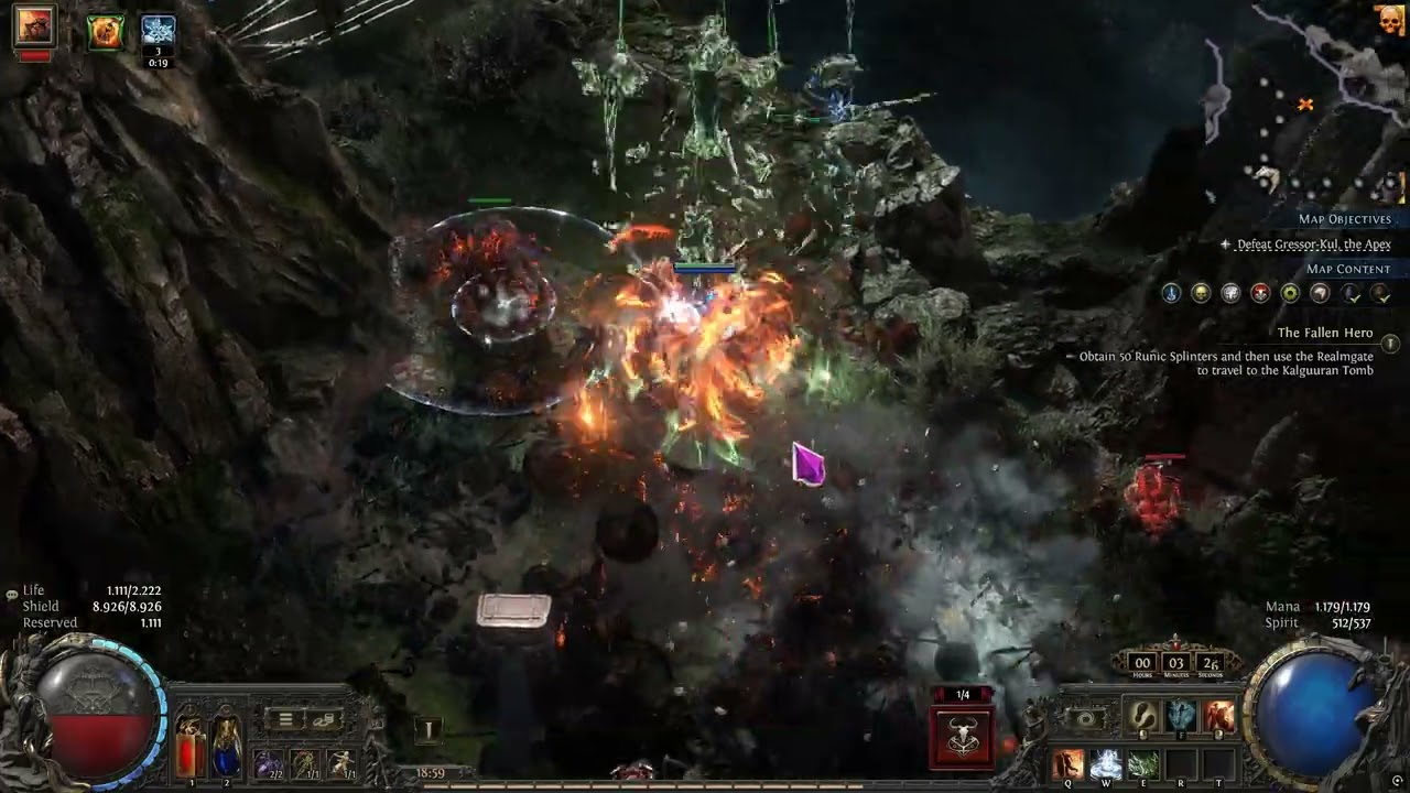 Path of Exile 2   Map Showcase Infernalist   Infernal Legion 0.4