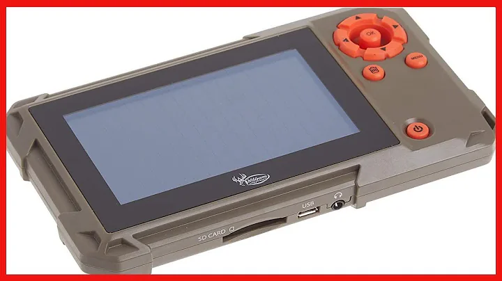 Wildgame Innovations Trail Pad | VU60 SD Card Reader with Touch Screen, Brown, 10 x 6 x 3 inches -