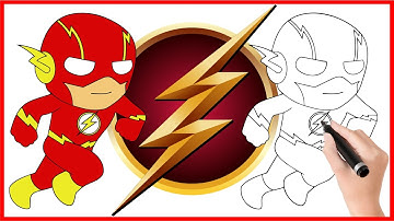 The Flash Running Drawing Tutorial | Step-by-Step Guide for Kids