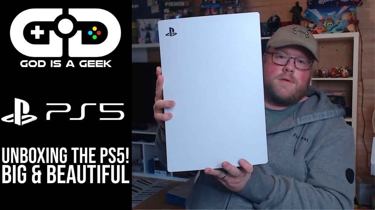 PS5 unboxing: It's a beautiful beast of a machine