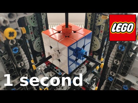 eksplicit Tidsplan sår SquidCuber | The world's fastest (1 second average) Lego Rubik's Cube  solving robot! - YouTube