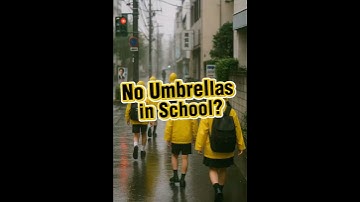 No Umbrellas Allowed: Japan’s Surprising School Rule