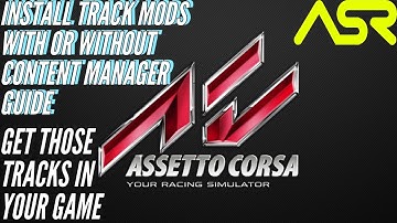 ASR - HOW TO INSTALL THE TRACKS FOR PRAGA CHAMPIONSHIP SERIES - WITH OR WITHOUT CONTENT MANAGER