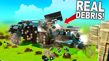 This Amazing Mod Brings COLLISION DESTRUCTION Physics to Scrap Mechanic!