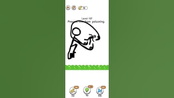 Draw 2 save 3 main level 107 #shorts #draw2save3 #gameplay #poison