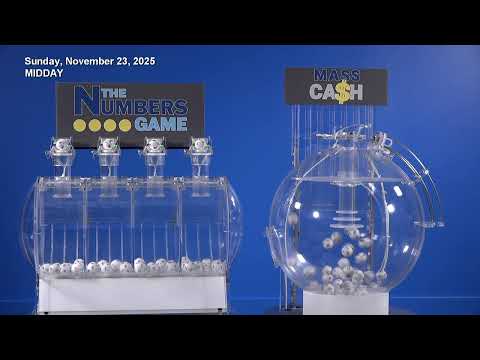 Midday Drawings Sunday November 23 2025