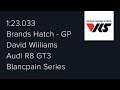 2017S1 - Week 1 (Brands Hatch - GP) - Audi R8 GT3 - Blancpain Series